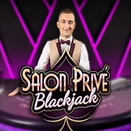 Blackjack Salon Privé slot logo by Ezugi at X3bet casino