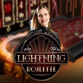 Lightning Roulette logo by Evolution X3bet casino