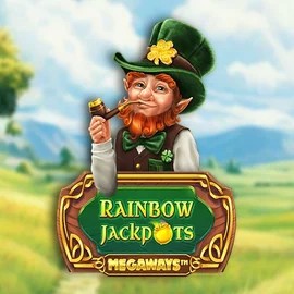 Rainbow Jackpots Megaways slot logo by Red Tiger Gaming at X3bet casino