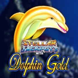 Dolphin Gold with Stellar Jackpots slot icon by Lightning Box Game, available at X3bet casino